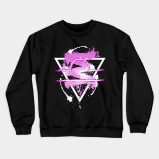 Libra - Pink Sky Crewneck Sweatshirt